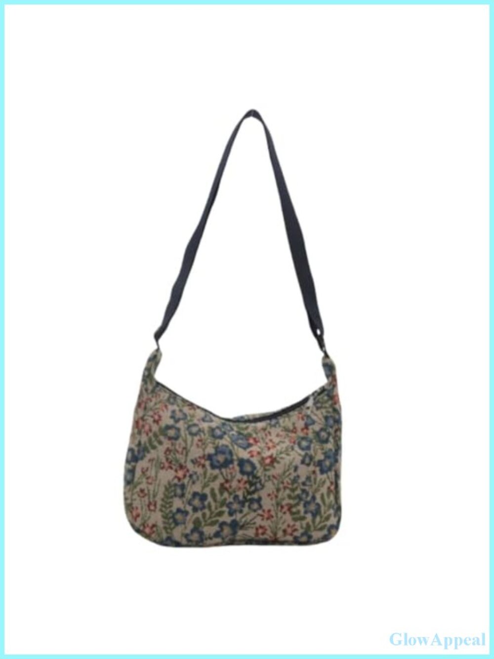 Crossbody Bag Casual Vintage Handbag Printed Pattern Messenger Bag